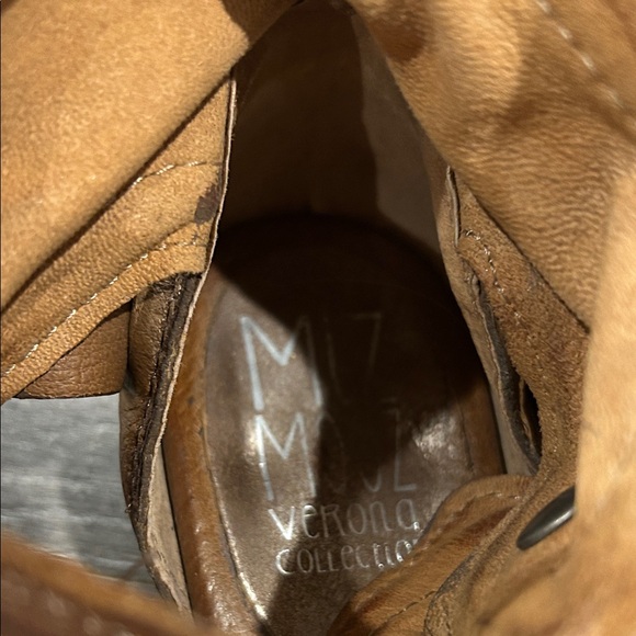 Mix Mooz Brown Leather Sandals - Picture 6 of 7